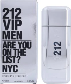 Carolina Herrera 212 VIP Men - 100 Ml - Eau De Toilette Spray - Herenparfum -Parfum Winkel 1008x1200 2