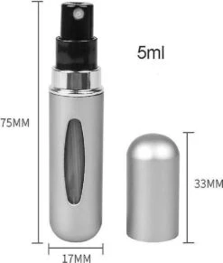 Fuzi Tools - Parfum Verstuiver - 5ML - Matt Grijs - Hervulbaar - Reisflesje - Mini Parfum Flesje 9 Fuzi Tools - Parfum Verstuiver - 5ML - Matt Grijs - Hervulbaar - Reisflesje - Mini Parfum Flesje -Parfum Winkel 1020x1200 2