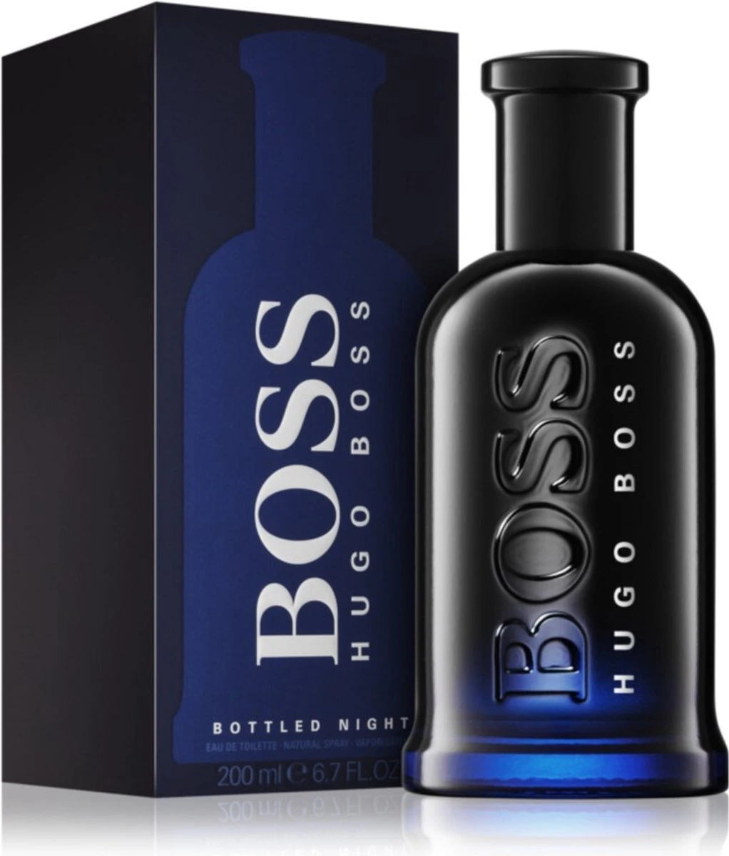 Hugo Boss Bottled Night 200 Ml - Eau De Toilette - Herenparfum 6 Hugo Boss Bottled Night 200 Ml - Eau De Toilette - Herenparfum - Afbeelding 4