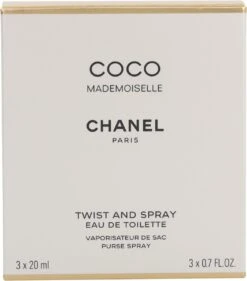 Chanel Coco Mademoiselle Geschenkset - Eau De Toilette + 2x Eau De Toilette Refill -Parfum Winkel 1055x1200
