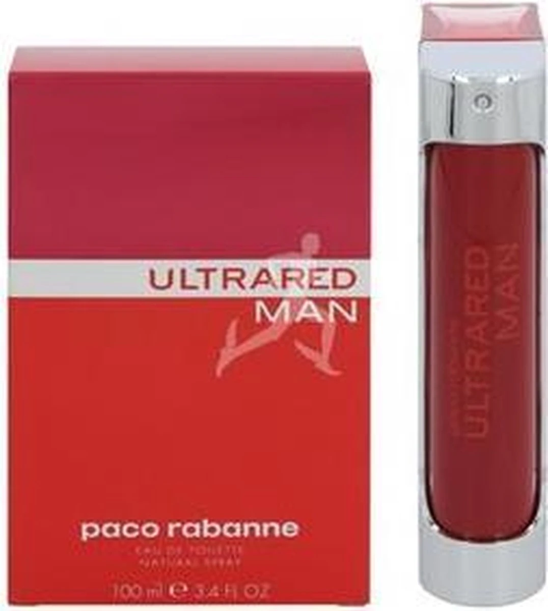 Paco Rabanne Ultrared Man 100 Ml - Eau De Toilette - Herenparfum 14 Paco Rabanne Ultrared Man 100 Ml - Eau De Toilette - Herenparfum - Afbeelding 12