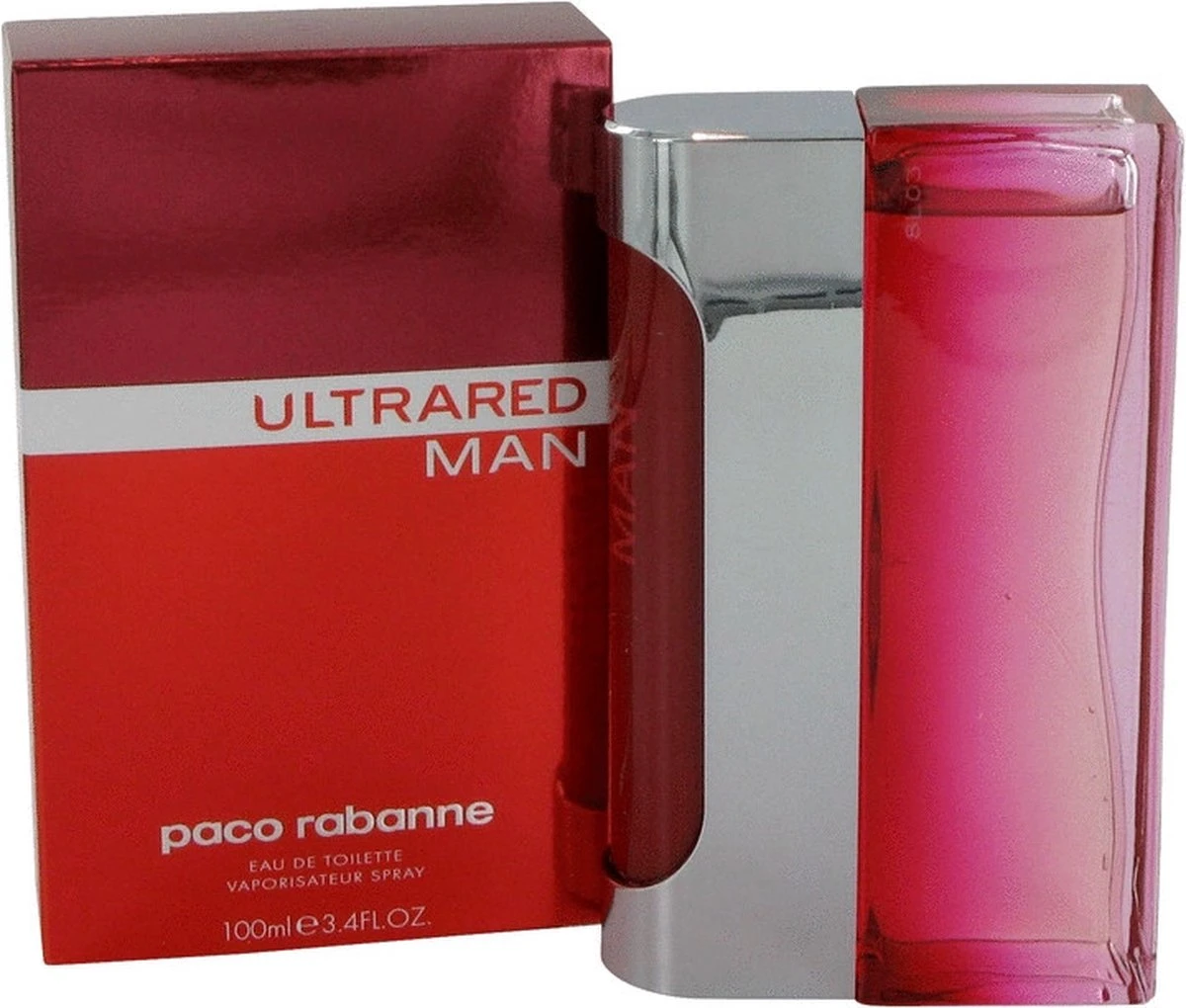 Paco Rabanne Ultrared Man 100 Ml - Eau De Toilette - Herenparfum 5 Paco Rabanne Ultrared Man 100 Ml - Eau De Toilette - Herenparfum - Afbeelding 3