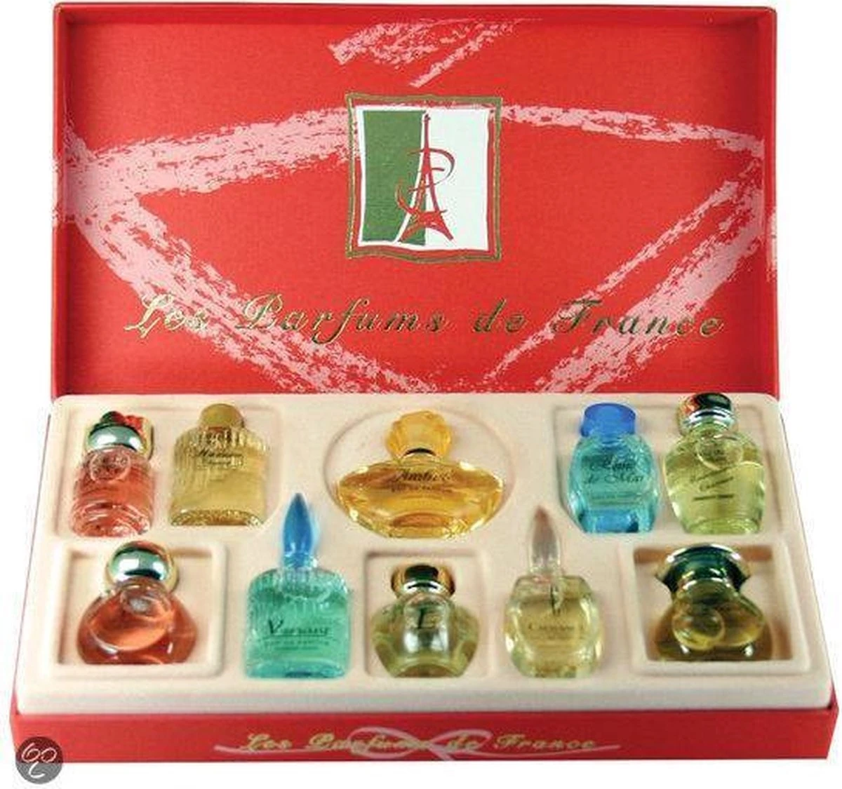 Charrier Franse Parfum Geschenkset - 10 Miniaturen - Geurengeschenkset 5 Charrier Franse Parfum Geschenkset - 10 Miniaturen - Geurengeschenkset - Afbeelding 3