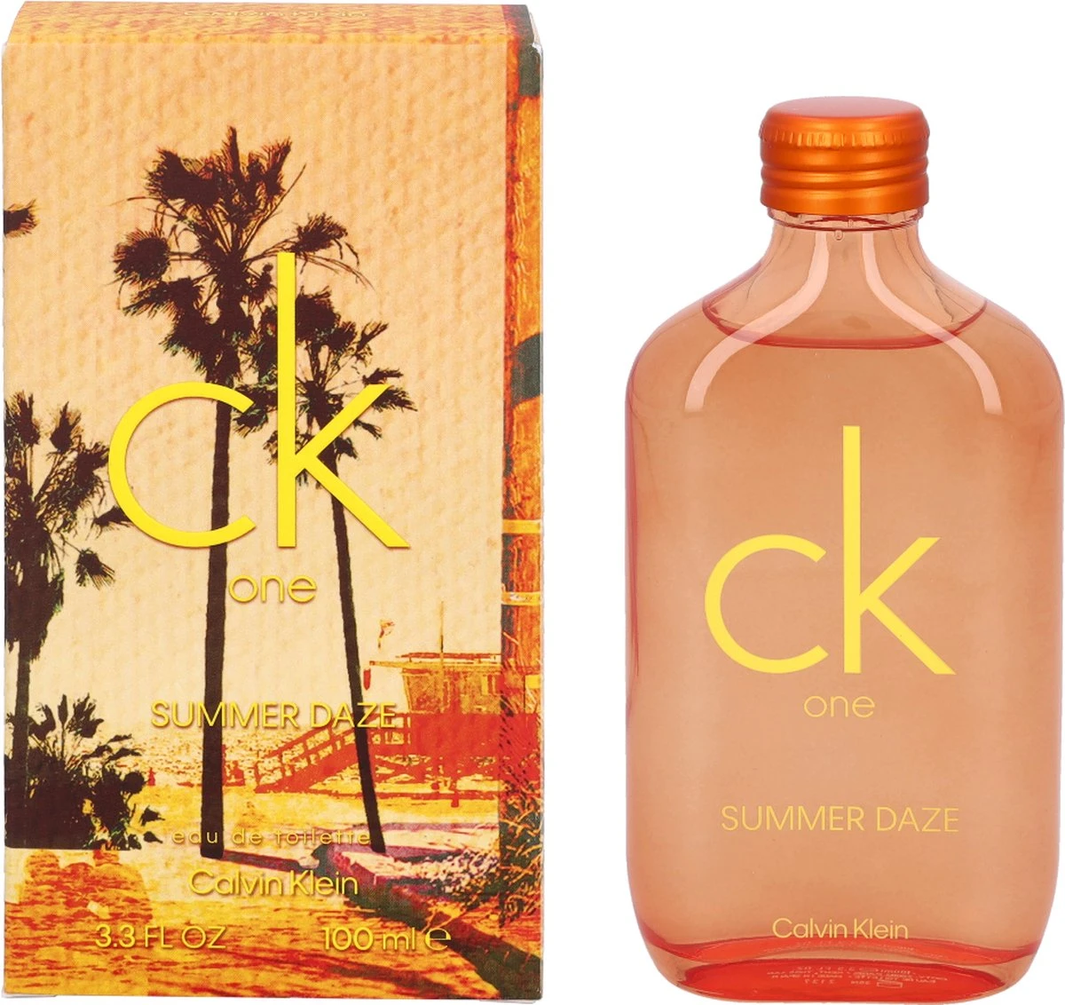 Calvin Klein CK One Summer Daze Eau De Toilette - 100 Ml Unisex Geur 5 Calvin Klein CK One Summer Daze Eau De Toilette - 100 Ml Unisex Geur - Afbeelding 3