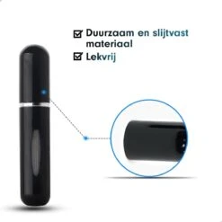 Mini Parfum Flesje | Lipstick Formaat Navulbare Parfum Verstuiver - Zwart 17 Mini Parfum Flesje | Lipstick Formaat Navulbare Parfum Verstuiver - Zwart -Parfum Winkel 1200x1200 247