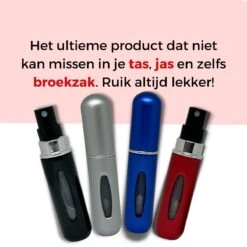 Cetins - Parfum Verstuiver Navulbaar - Mini Parfum Flesje - Reisflesje – Matt Rood -Parfum Winkel 1200x1200 274