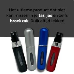 Cetins - Parfum Verstuiver Navulbaar - Mini Parfum Flesje - Reisflesje – Zwart 12 Cetins - Parfum Verstuiver Navulbaar - Mini Parfum Flesje - Reisflesje – Zwart -Parfum Winkel 1200x1200 283