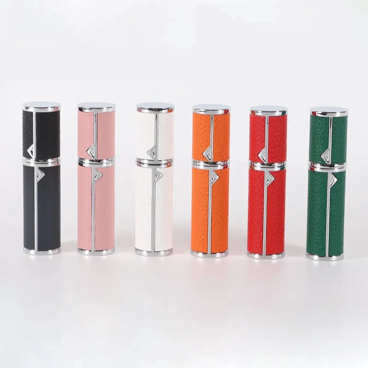 Hervulbare Parfumverstuiver-5ml-Mini Parfumverstuiver-Kleine Spuitfles Voor Parfum-Lege Parfumflesje Voor Op Reis Glasspray Draagbaar Parfumpakket Met Lederen Hoes - Mandarijn Groen 16 Hervulbare Parfumverstuiver-5ml-Mini Parfumverstuiver-Kleine Spuitfles Voor Parfum-Lege Parfumflesje Voor Op Reis Glasspray Draagbaar Parfumpakket Met Lederen Hoes - Mandarijn Groen - Afbeelding 14