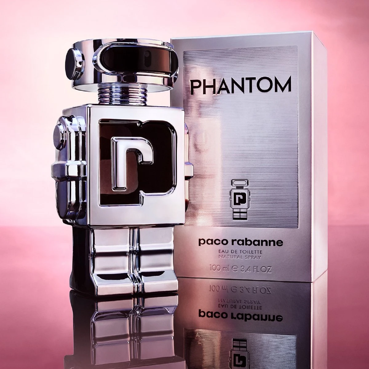 Paco Rabanne Phantom 100 Ml - Eau De Toilette - Herenparfum 4 Paco Rabanne Phantom 100 Ml - Eau De Toilette - Herenparfum - Afbeelding 2