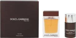 Dolce & Gabbana The One For Men Geschenkset - Eau De Toilette + Deodorant -Parfum Winkel 1200x613 1