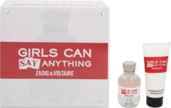 Zadig & Voltaire Girls Can Say Anything Giftset - 50 Ml Eau De Parfum Spray + 100 Ml Bodylotion - Geurengeschenkset -Parfum Winkel 1200x758 2