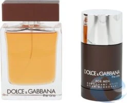 Dolce & Gabbana The One For Men Geschenkset - Eau De Toilette + Deodorant -Parfum Winkel 1200x983 1