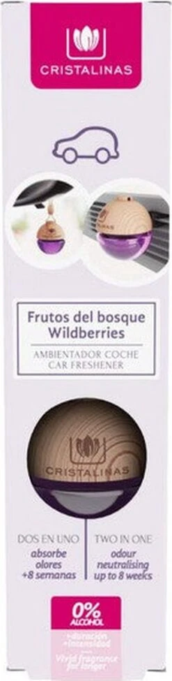 Auto Luchtverfrisser Cristalinas Bosvruchten (6 Ml) -Parfum Winkel 304x1200