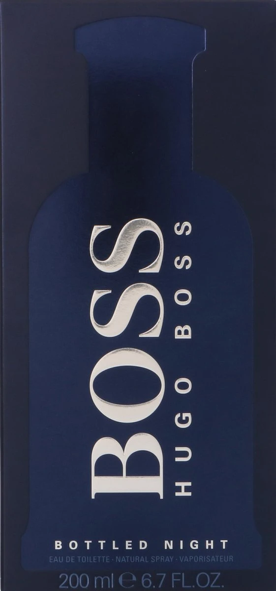 Hugo Boss Bottled Night 200 Ml - Eau De Toilette - Herenparfum 7 Hugo Boss Bottled Night 200 Ml - Eau De Toilette - Herenparfum - Afbeelding 5