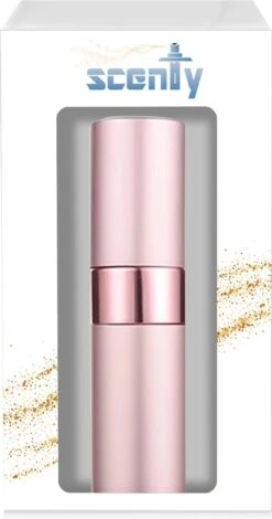 Scenty - Parfum Verstuiver Navulbaar - Mini Parfum Flesje - Reisflesje - Lichtroze -Parfum Winkel 630x1200 5