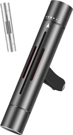 Autoparfum - Luchtverfrisser Auto - Inclusief 5 Geuren - Luxe Design - ZWART(2) - Hervulbaar - Fris -Parfum Winkel 648x1200 2