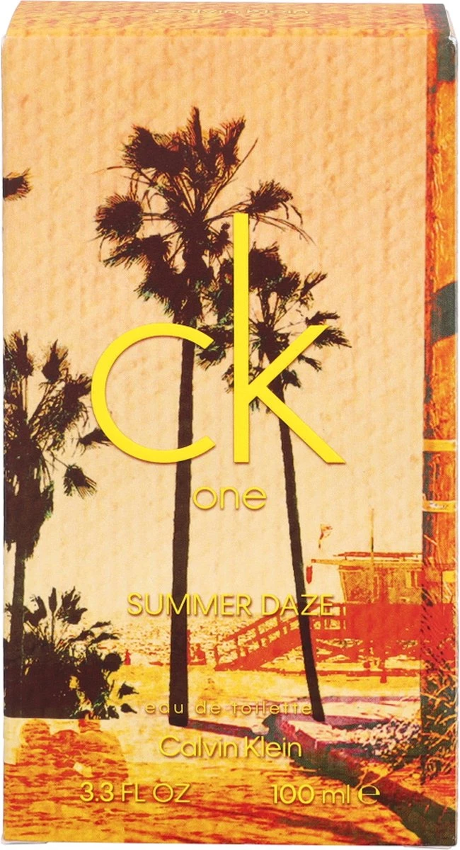 Calvin Klein CK One Summer Daze Eau De Toilette - 100 Ml Unisex Geur 9 Calvin Klein CK One Summer Daze Eau De Toilette - 100 Ml Unisex Geur - Afbeelding 7