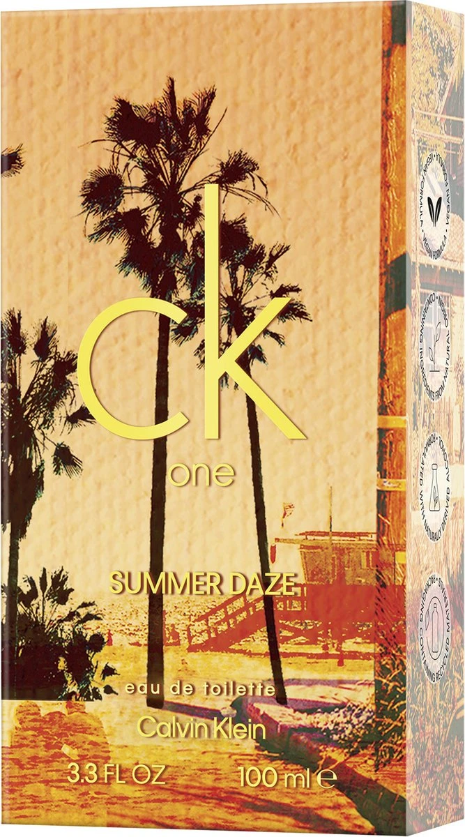 Calvin Klein CK One Summer Daze Eau De Toilette - 100 Ml Unisex Geur 8 Calvin Klein CK One Summer Daze Eau De Toilette - 100 Ml Unisex Geur - Afbeelding 6