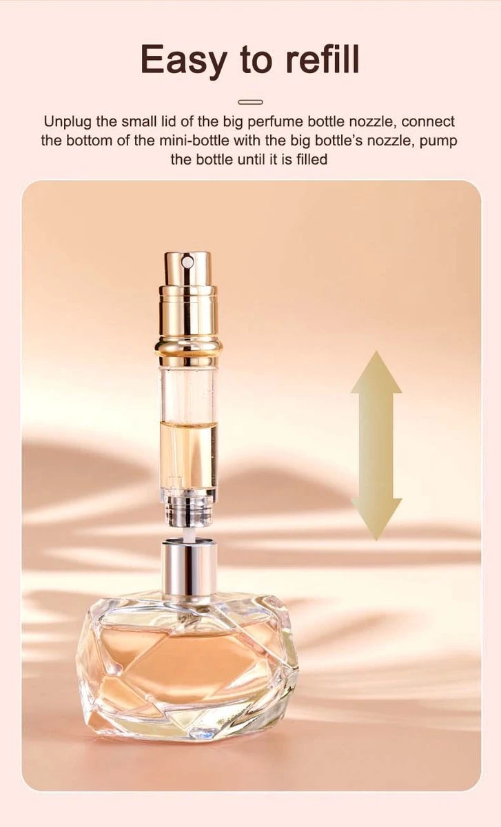 Hervulbare Parfumverstuiver-5ml-Mini Parfumverstuiver-Kleine Spuitfles Voor Parfum-Lege Parfumflesje Voor Op Reis Glasspray Draagbaar Parfumpakket Met Lederen Hoes - Mandarijn Groen 10 Hervulbare Parfumverstuiver-5ml-Mini Parfumverstuiver-Kleine Spuitfles Voor Parfum-Lege Parfumflesje Voor Op Reis Glasspray Draagbaar Parfumpakket Met Lederen Hoes - Mandarijn Groen - Afbeelding 8