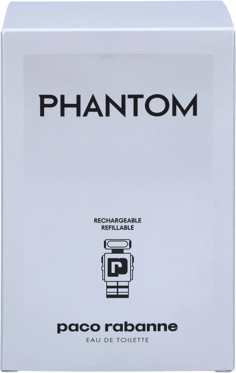 Paco Rabanne Phantom 150 Ml - Eau De Toilette - Herenparfum 5 Paco Rabanne Phantom 150 Ml - Eau De Toilette - Herenparfum - Afbeelding 3