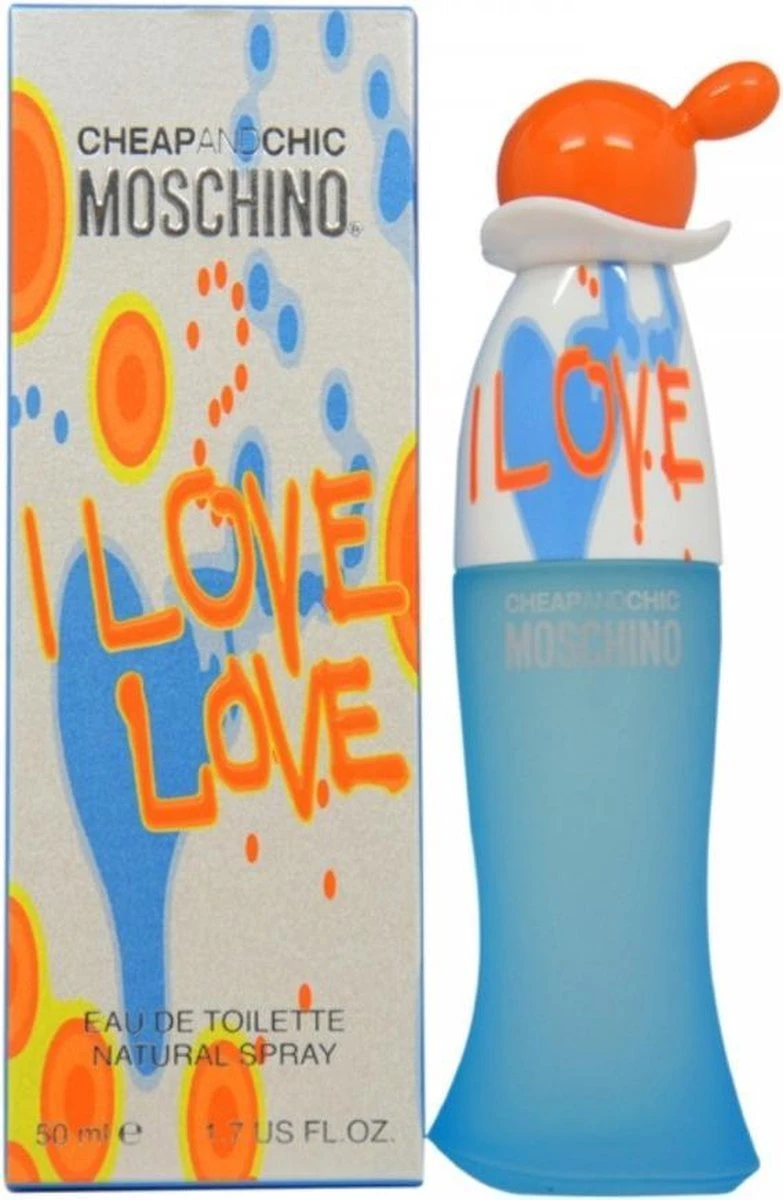 Moschino I Love Love - 50ml - Eau De Toilette 14 Moschino I Love Love - 50ml - Eau De Toilette - Afbeelding 12