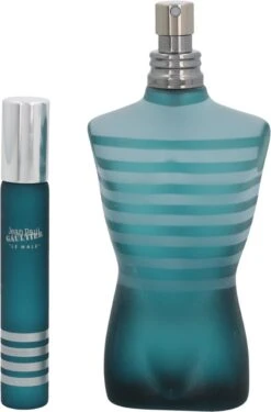 Jean Paul Gaultier Le Male Giftset - 125 Ml Eau De Toilette Spray + 20 Ml Eau De Toilette Tasspray - Cadeauset Voor Heren -Parfum Winkel 791x1200