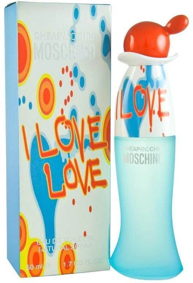 Moschino I Love Love - 50ml - Eau De Toilette 6 Moschino I Love Love - 50ml - Eau De Toilette - Afbeelding 4
