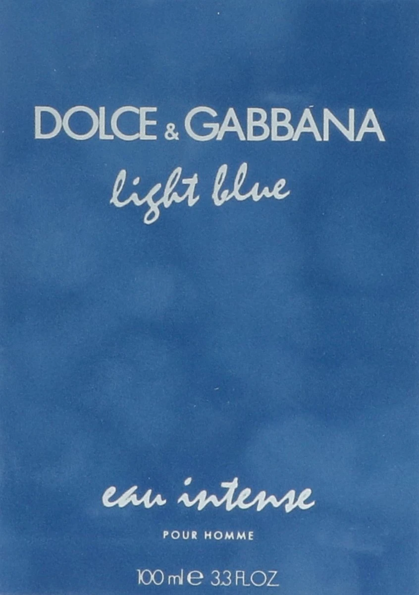 Dolce & Gabbana Light Blue Eau Intense 100 Ml - Eau De Parfum - Herenparfum 5 Dolce & Gabbana Light Blue Eau Intense 100 Ml - Eau De Parfum - Herenparfum - Afbeelding 3