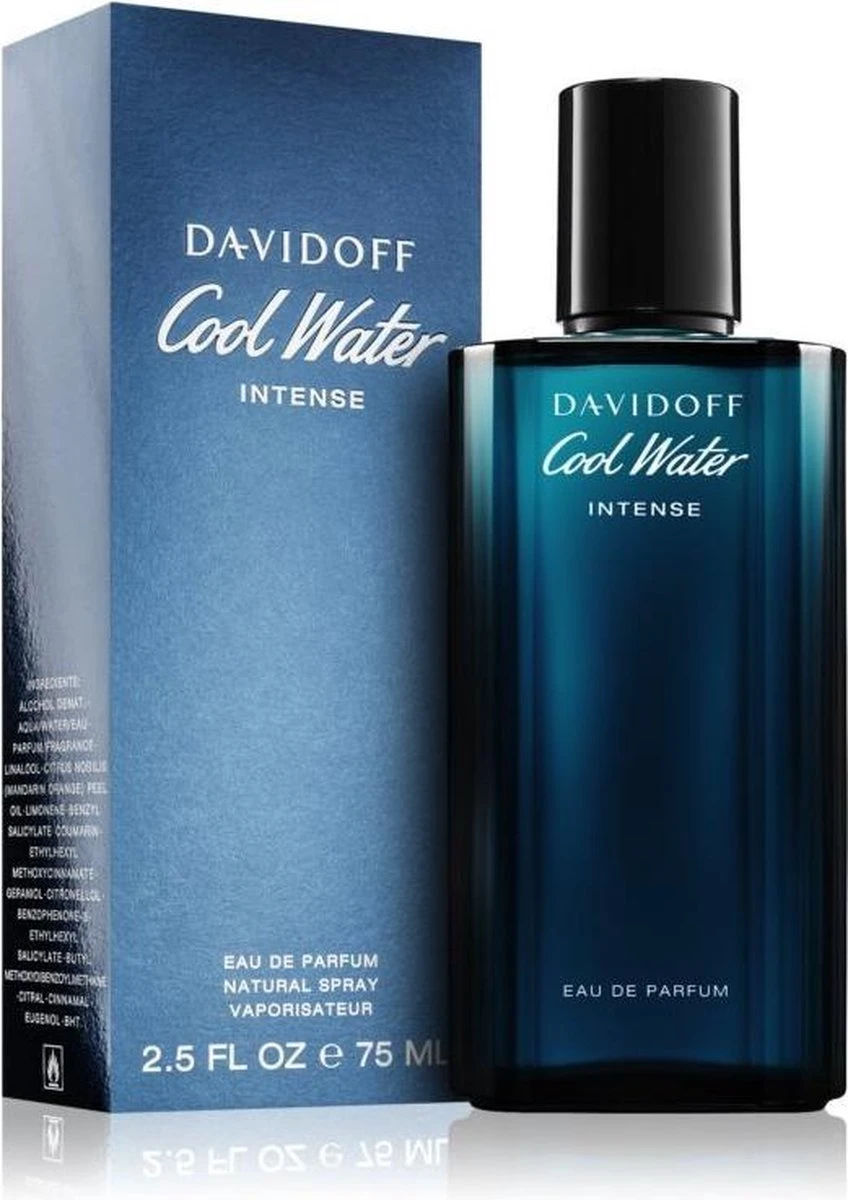 Davidoff - Eau De Parfum - Cool Water Intense - 75 Ml 7 Davidoff - Eau De Parfum - Cool Water Intense - 75 Ml - Afbeelding 5