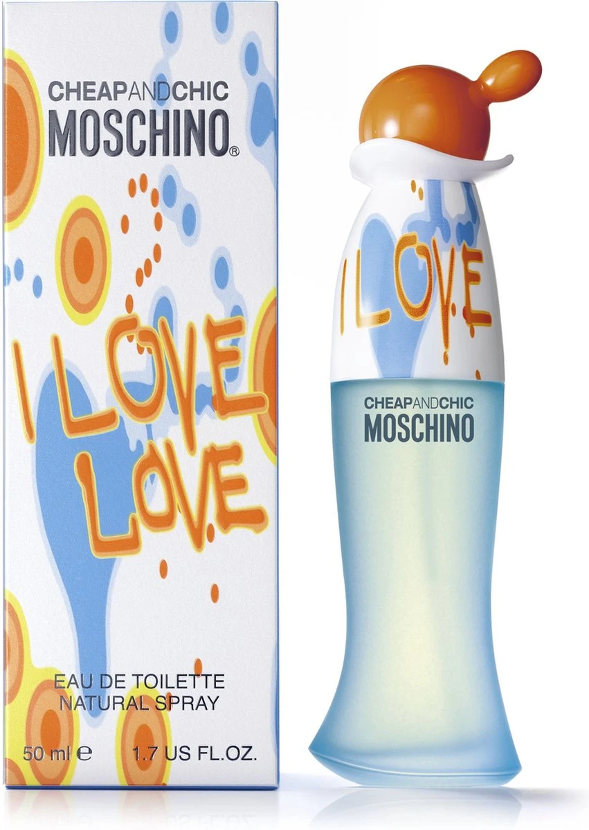 Moschino I Love Love - 50ml - Eau De Toilette 5 Moschino I Love Love - 50ml - Eau De Toilette - Afbeelding 3