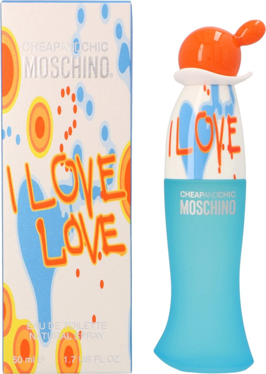 Moschino I Love Love - 50ml - Eau De Toilette 4 Moschino I Love Love - 50ml - Eau De Toilette - Afbeelding 2