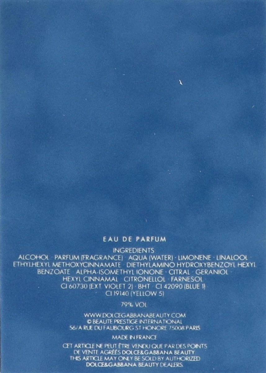 Dolce & Gabbana Light Blue Eau Intense 100 Ml - Eau De Parfum - Herenparfum 7 Dolce & Gabbana Light Blue Eau Intense 100 Ml - Eau De Parfum - Herenparfum - Afbeelding 5