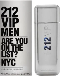 Carolina Herrera 212 VIP Men - 100 Ml - Eau De Toilette Spray - Herenparfum -Parfum Winkel 951x1200