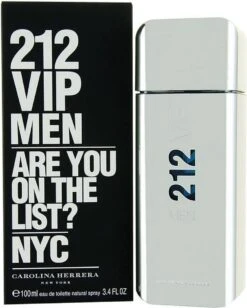 Carolina Herrera 212 VIP Men - 100 Ml - Eau De Toilette Spray - Herenparfum -Parfum Winkel 963x1200 1