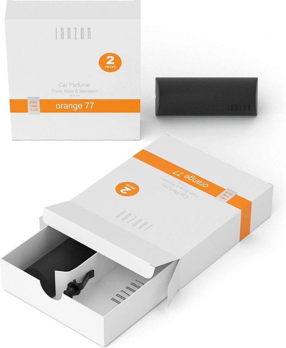 JANZEN Car Perfume Orange 77 4 JANZEN Car Perfume Orange 77 - Afbeelding 2