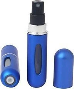 MaxedMore Navulbare Parfumverstuiver 5ml Rood/Licht Roze/ Oranje/Groen/ Blauw/ Grijs - 65 Keer Spraybare Parfum Verstuiver - Hervulbaar Tasverstuiver Voor Parfum - Meeneem Mini Geur Flesje Voor Op Reis - Lipstick Formaat Navulbaar Parfumflesje -Parfum Winkel 997x1200 1